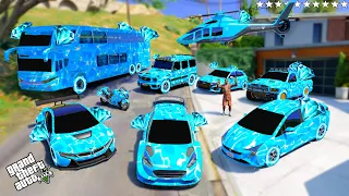 GTA 5 - Stealing Modified Luxury DIAMOND Vehicles with Franklin! (Real Life Cars #89)