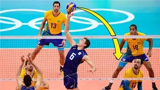 TOP 20 Most Creative Setter Tricks in Volleyball History (HD)