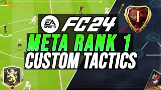 FC 24 - Rank 1 META Custom Tactics To Get More WINS