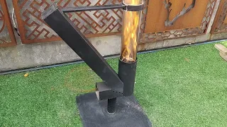 China Supplier Patio Timber Rocket Stove | Pellet Heater