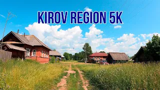 Driving in Russia - Kirov region - Scenic Drive - Russian Village - Follow Me - 5K Video