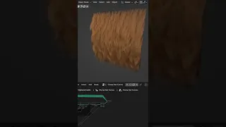 Обновленная система волос в Blender #shorts #blender