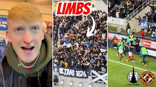 SCENES as LEAGUE ONE Falkirk DEMOLISH Dundee United! 🤯