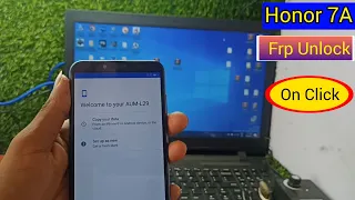 Honor 7A (AUM-L29) FRP Unlock | On Click | Free Tools  | By Thanks Mobile