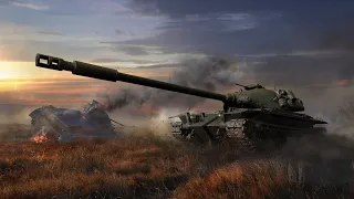 Просто Хороший бой на T95E3. Холодная Война. World of Tanks Console!