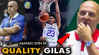 NEXT GILAS Coach | Abando GANADO bumalik agad | Mr. QUALITY Napaisip