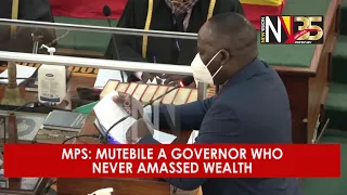 MPs  Mutebile a governor who never amassed wealth