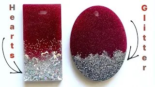 Resin Pendant Tutorials Using Embeds and Glitter - DIY Resin Jewelry for Beginners - JDiction Kit