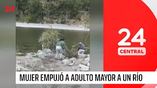 Dueña de camping empujó a adulto mayor a un río