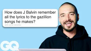 J Balvin Replies to Fans on the Internet | Actually Me | GQ