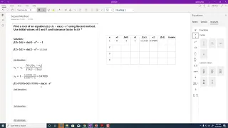 Numerical Computing - Unit 3.3 - Secant Method - Solved Example 1