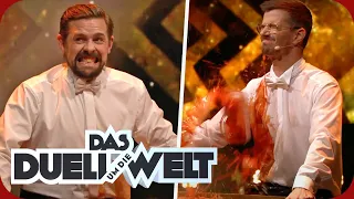 Maßkrug schieben: Wer verkippt mehr? Studiospiel um Tschechien | Duell um die Welt | ProSieben