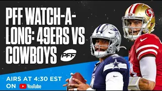 PFF Live Stream: 49ers vs. Cowboys | PFF