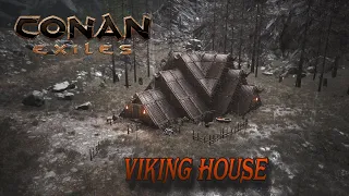 HOW TO BUILD A VIKING HOUSE [TIMELAPSE] - CONAN EXILES