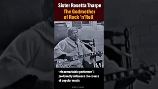 Sister Rosetta Tharpe - The Godmother of Rock 'n' Roll | Don's Tunes #Blues Legends #shorts