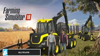 Fs 16 multiplayer ! How to cut trees in Farming simulator 16 | timelapse #fs16