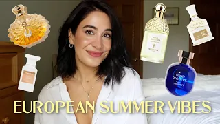 perfumes for your european summer 😍☀️🇮🇹 🇫🇷🇬🇷(real or imaginary) 😝