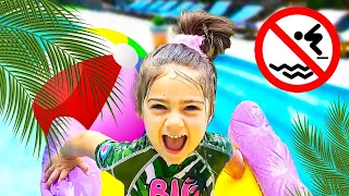 Nastya y Mia reglas de seguridad de verano para niños