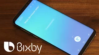 Full BIXBY Voice running on Samsung Galaxy S8