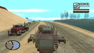 GTA San Andreas - Explosive Situation with a Combine Harvester - Casino mission 2