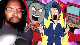 Man vs Train 2: Cartoon Nightmares [mashed] DB Reaction