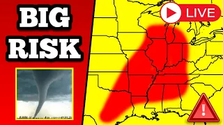 The Surprise Tornado Emergency In Texas, As It Occurred Live - 5/24/24