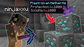 Minecraft mais les Minerais sont ultra cheaté.. (c'est fun)