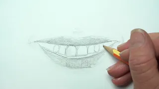 How to Draw Teeth - A Smile