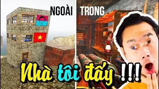 RUST #8: ĐÉO XIN AI, Dũng tự lực xây nhà SIÊU HOÀNH TRÁNG =))