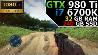 Far Cry 3 | 1080p | GTX 980 Ti | i7 6700K | 32GB RAM | 240GB SSD