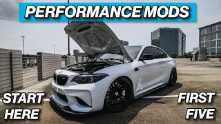 FIVE BMW PERFORMANCE MODS YOU SHOULD DO FIRST - For all FXX BMW's