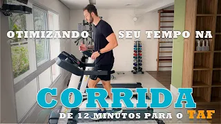 Otimizando seu tempo na corrida de 12 minutos para o TAF