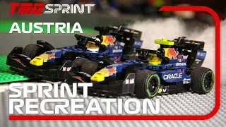 Lego Sprint Recreation | 2023 Austrian Grand Prix