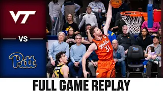 Virginia Tech vs. Pitt Full Game Replay | 2023-24 ACC Men's Basketball