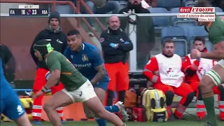 Le magnifique essai de Cheslin Kolbe face à l'Italie