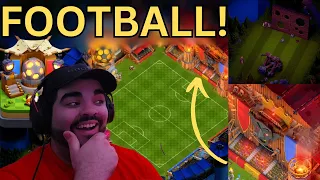 New FOOTBALL Scenery in Clash Of Clans!