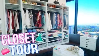 MY CLOSET TOUR!!