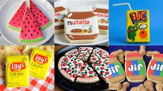 BEST DECORATED COOKIES THAT LOOK LIKE OTHER FOODS, COMPILATION, HANIELA'S