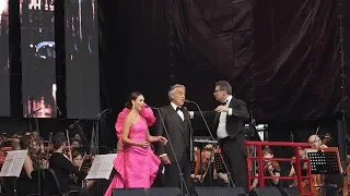 Аида Гарифуллина и Андреа Бочелли С. Петербург | Andrea Bocelli and Aida Garifullina St. Petersburg