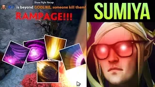 SUMiYA BEST Combo Invoker in Dota 2? EPIC Rampage Gameplay