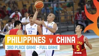 Philippines v China - Full Game 3rd Place Game - 2014 FIBA Asia Cup