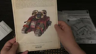 Space Marine Legion Sicaran Arcus Tank - Unboxing (HH)