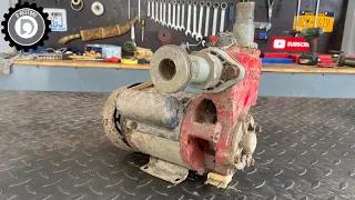 Restore rusty old pump // Repair broken pump seal
