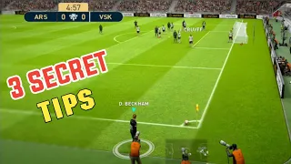 3 Secret Tips for Scoring Goal From Corner Kicks | Corner Kick Tutorial PES 2019 Mobile