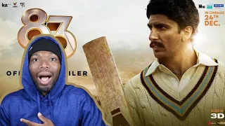 #83 Official Trailer REACTION | Ranveer Singh | Kabir Khan | IN CINEMAS 24TH DEC