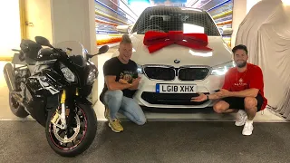 NEW BMW M5 & S1000RR - DOUBLE COLLECTION DAY!