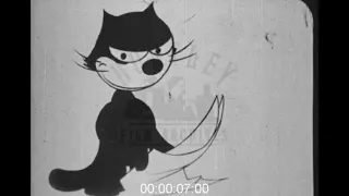 Felix the Cat; Evolution and Bank Robbery, 1920s - Film 1018712