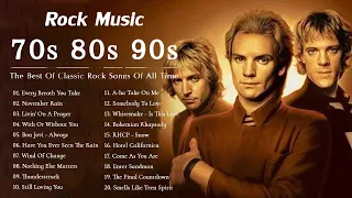 Classic Rock Songs 70s 80s 90s Full Album - Aerosmith, ACDC, Pink Floyd, Metallica, Bon Jovi, U2