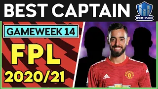 FPL Gameweek 14 Best Captain | Fantasy Premier League Tips 2020/21