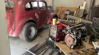 Historic Anglia Drag Car HIDDEN for 50+ Years